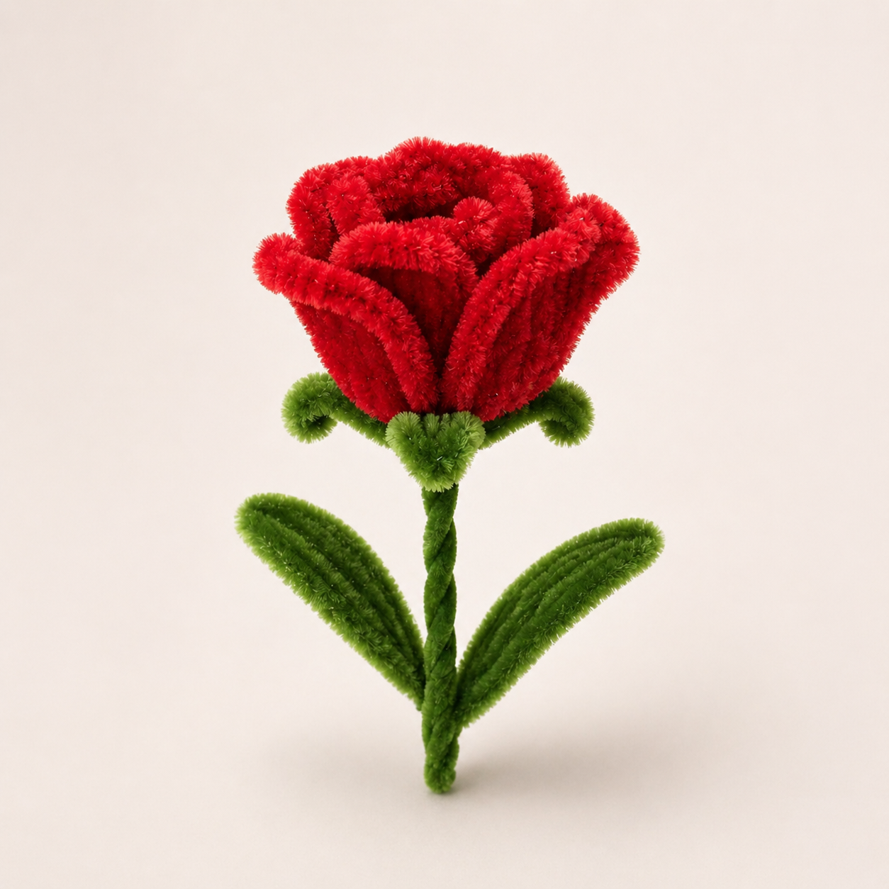 Handmade Chenille Flower Bouquet
