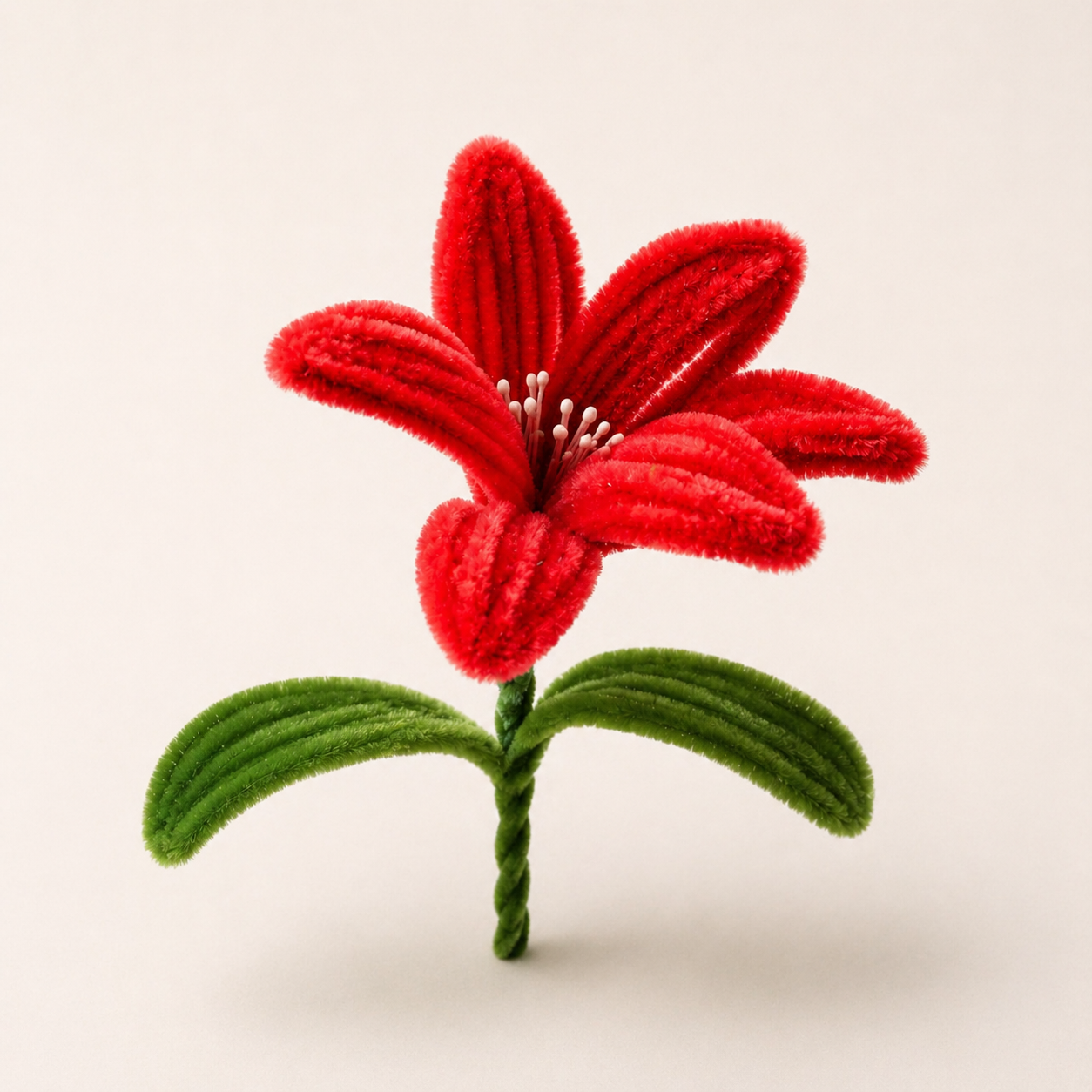 Handmade Chenille Flower Bouquet