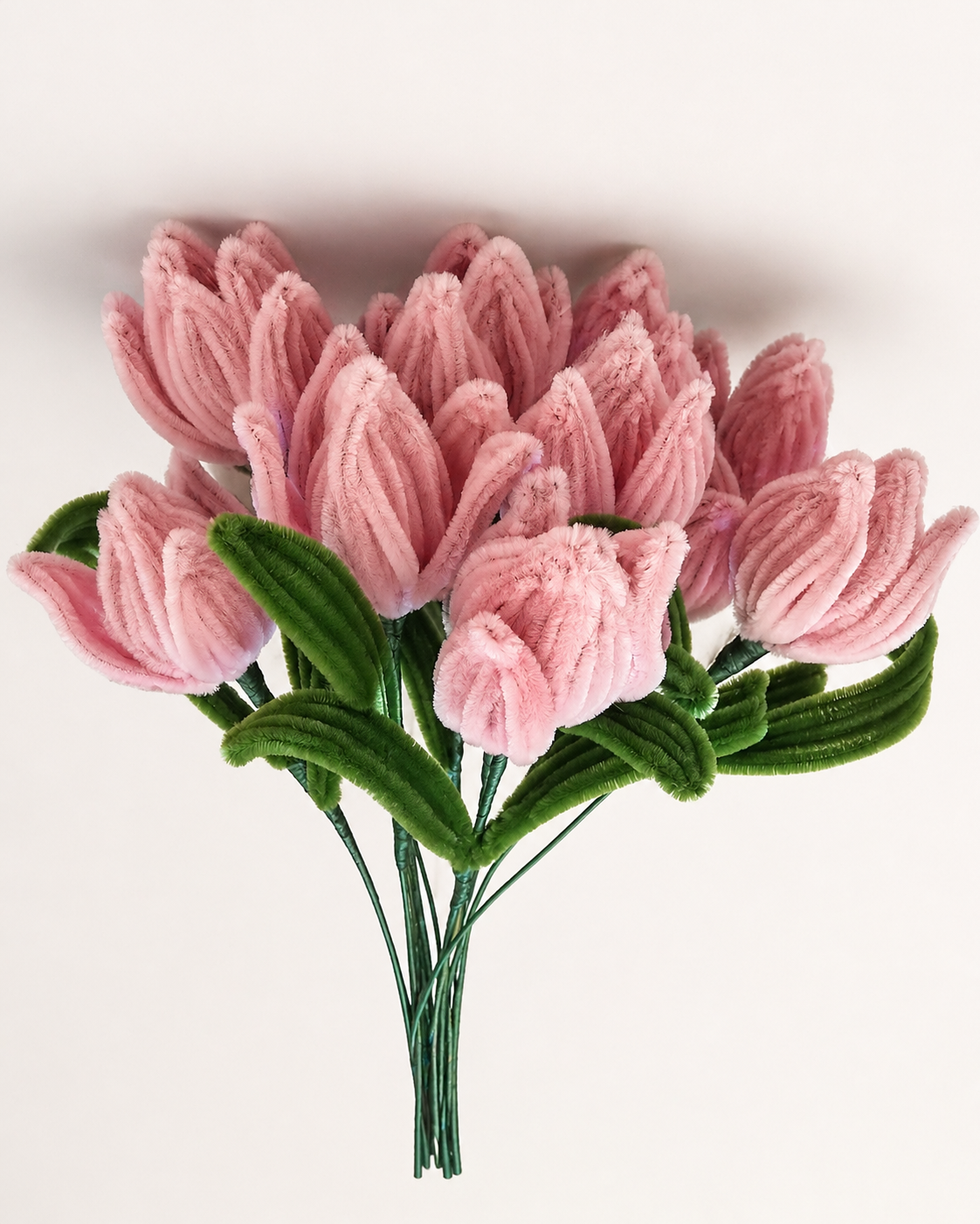 Handmade Chenille Flower Bouquet